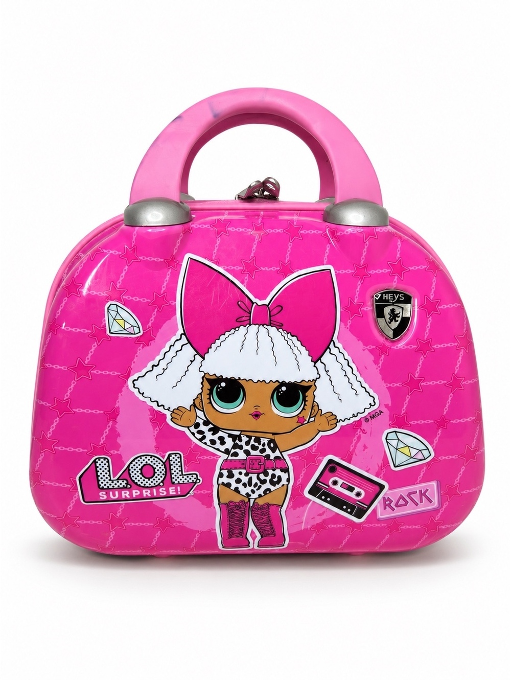 Heys LOL Surprise Rock Pink Hard Shell Cosmetic Travel Case Bag